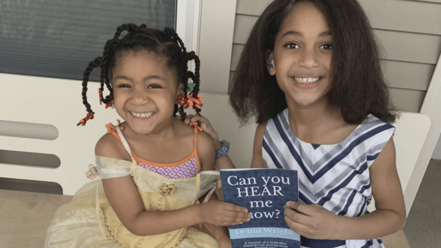 Fourth grader battling sudden hearing loss writes book to help others
